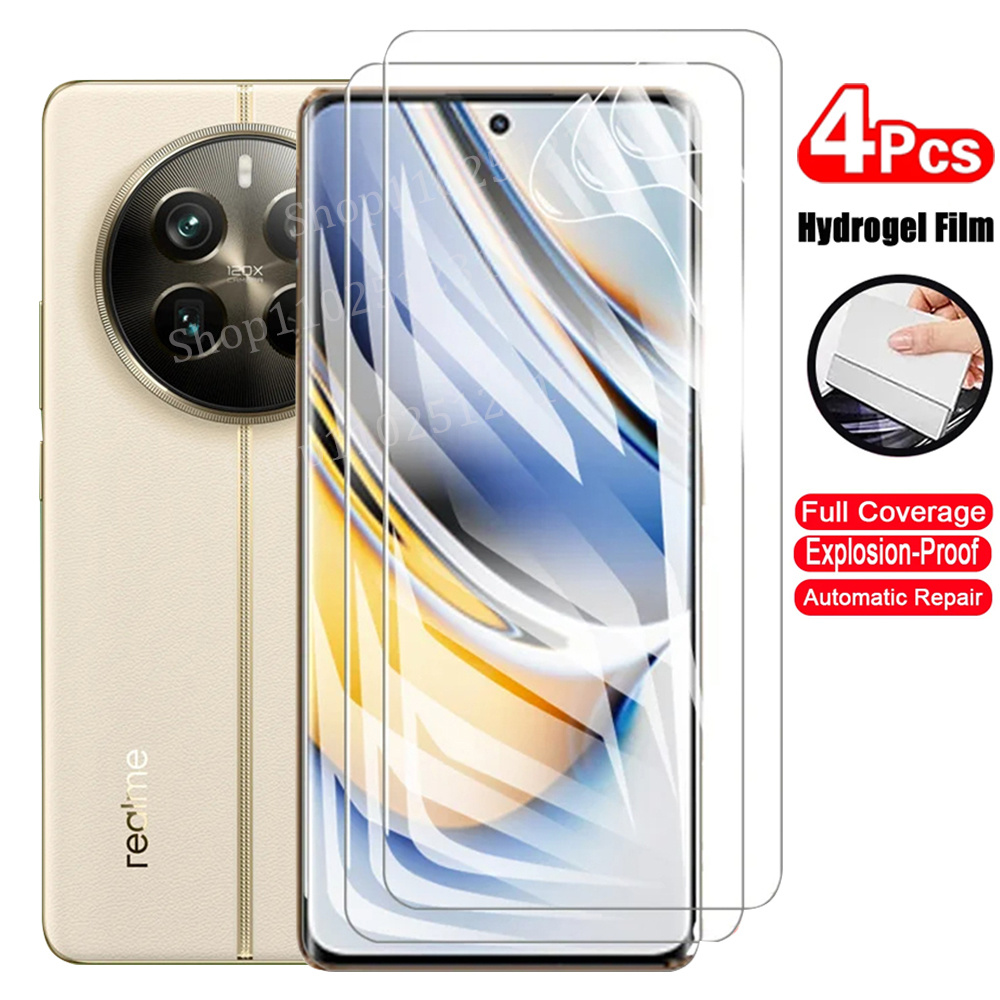Realme C67 - 4 STKS Hydrogelfilm voor Realme 12