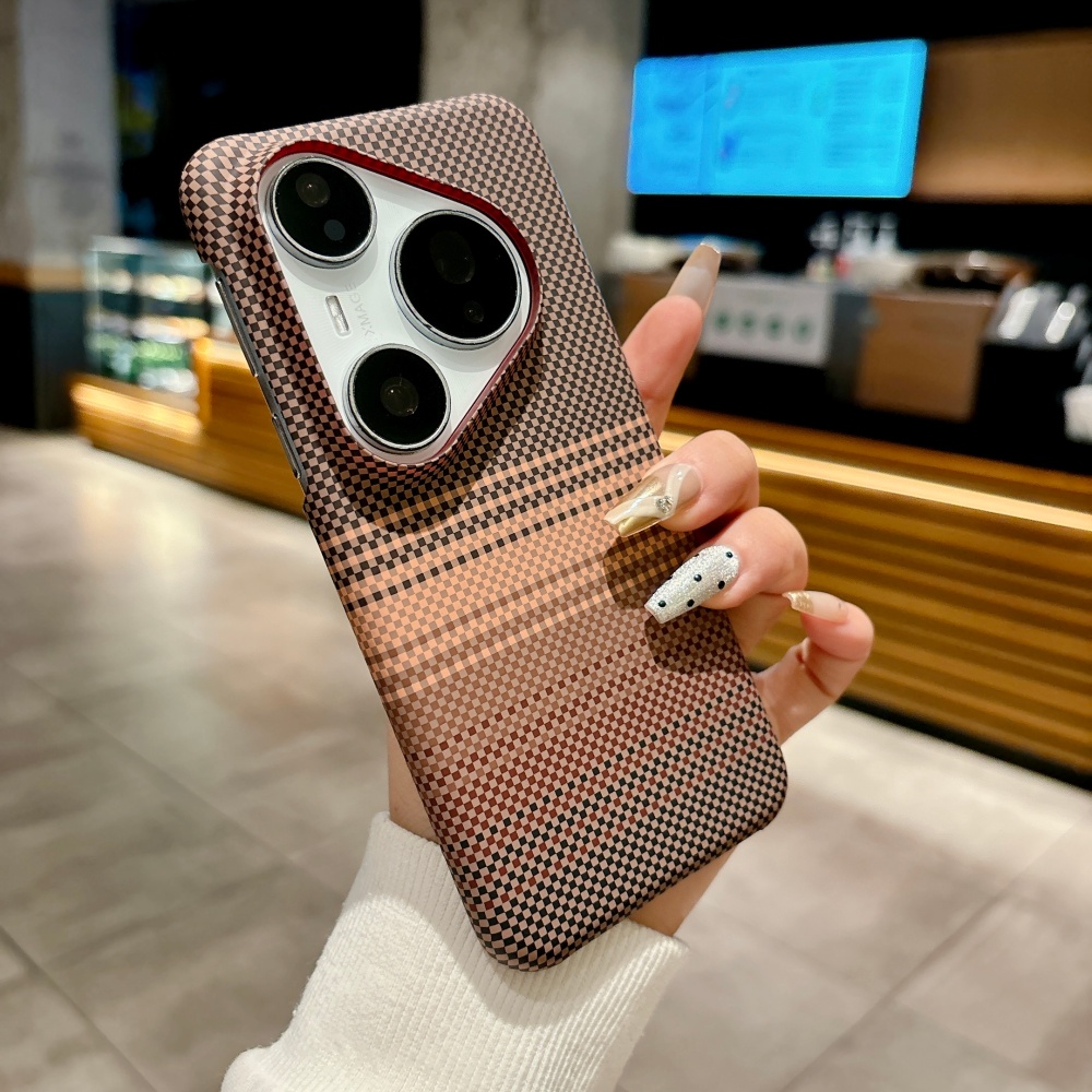Huawei Pura 70 - Luxe MagSafe frameloze carbon fiber textuur