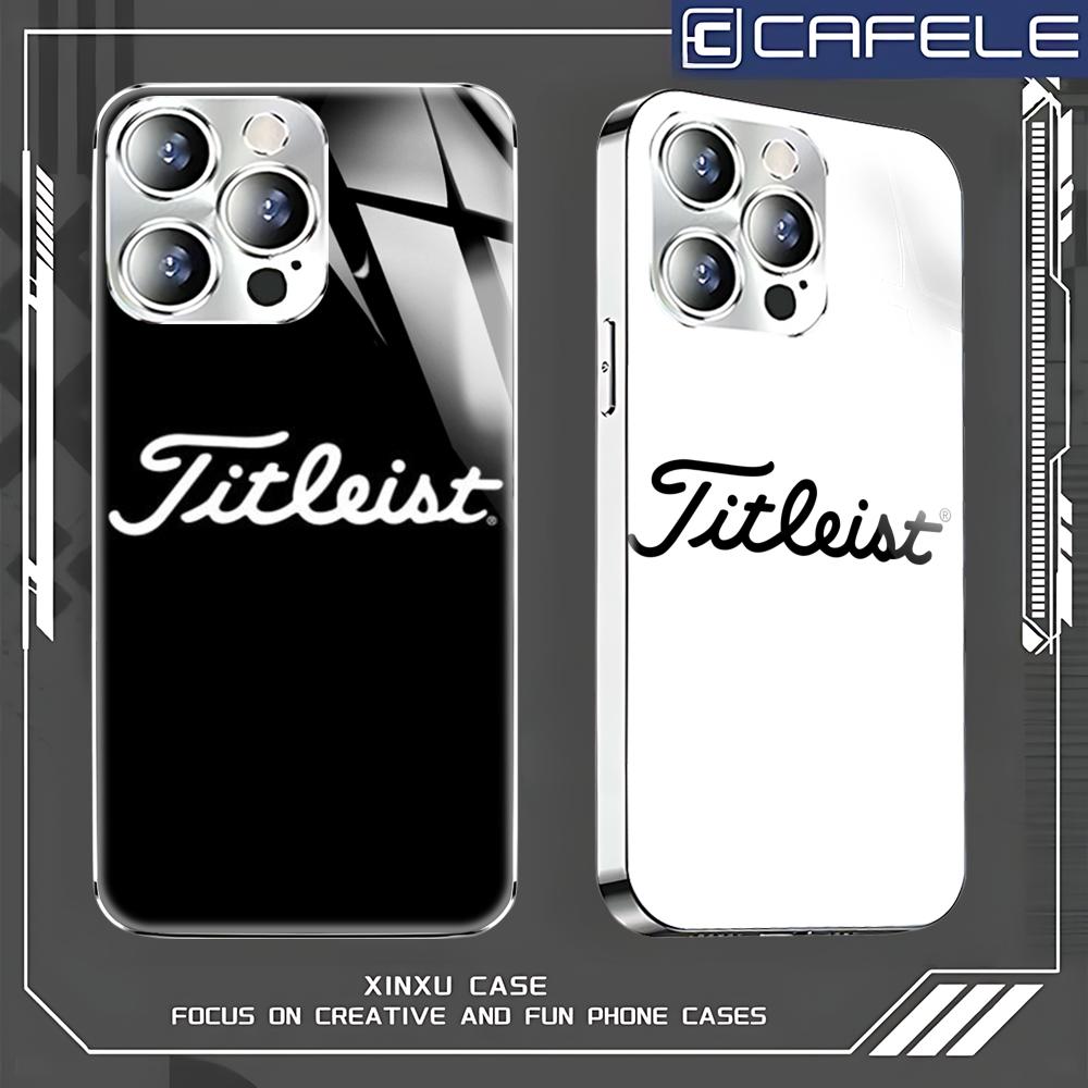 Apple Iphone 15 - Sport Golfbal T-Titleists Telefoonhoesje voor iPhone