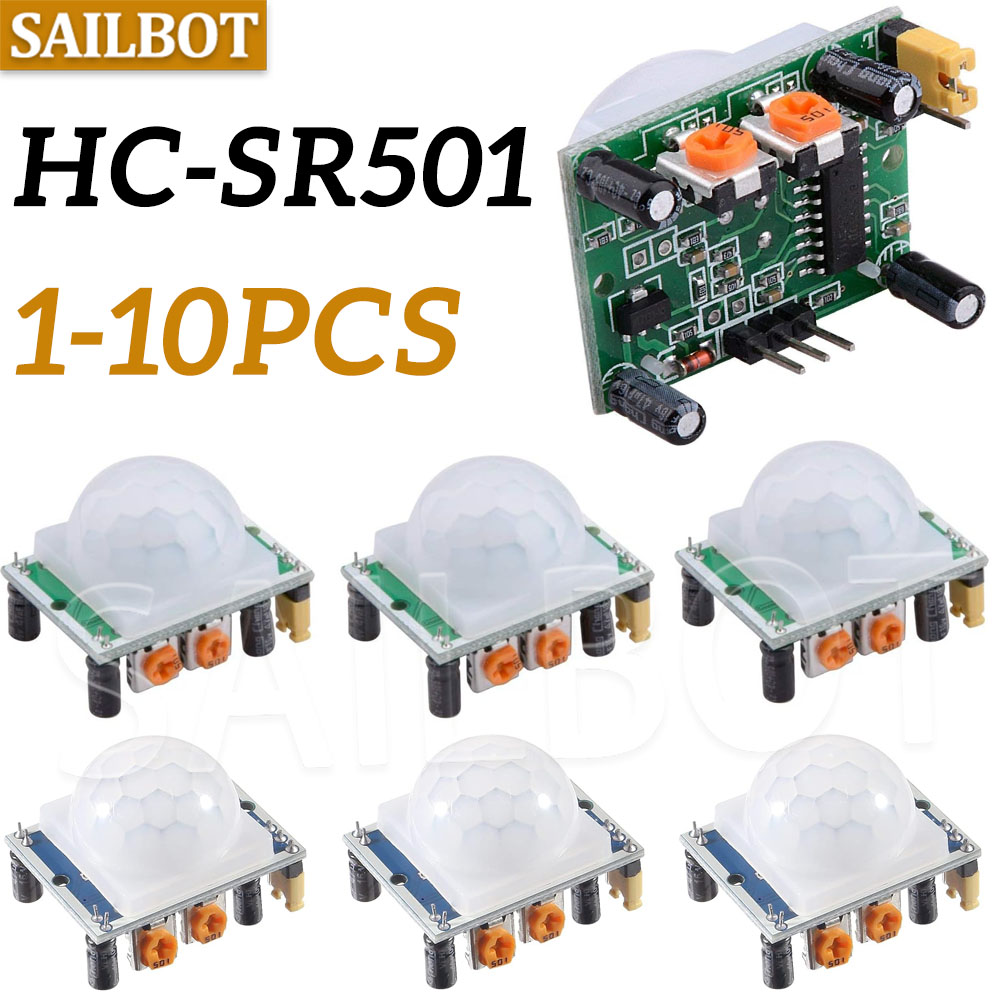 Muscle Sensor Emg - HC-SR501 PIR Infraroodsensor Pas IR Pyro-elektrische