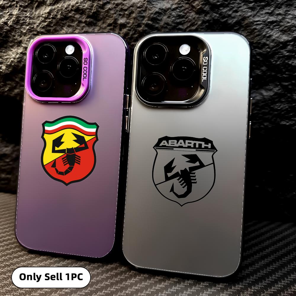 Apple Iphone 15 - A-Abarth Scorpion Telefoonhoesje voor iPhone 17