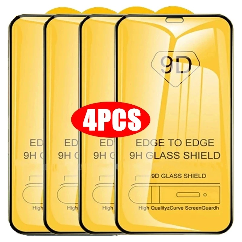 Realme C67 - 9D Volledige Cover Beschermend Glas Voor