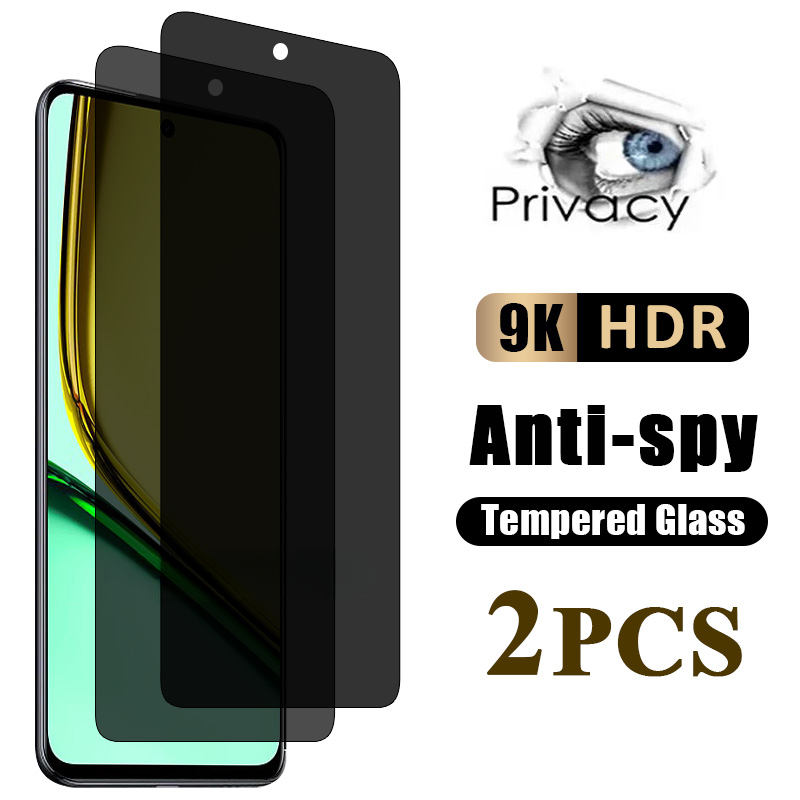 Realme C67 - 2 Stuks Anti-Spy Privacy Screen Protector