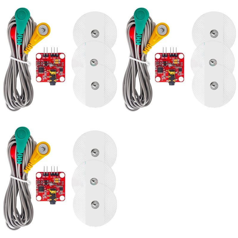 Muscle Sensor Emg - B50B-3X Spier elektrische sensormodule EMG-signaalverzameling voor