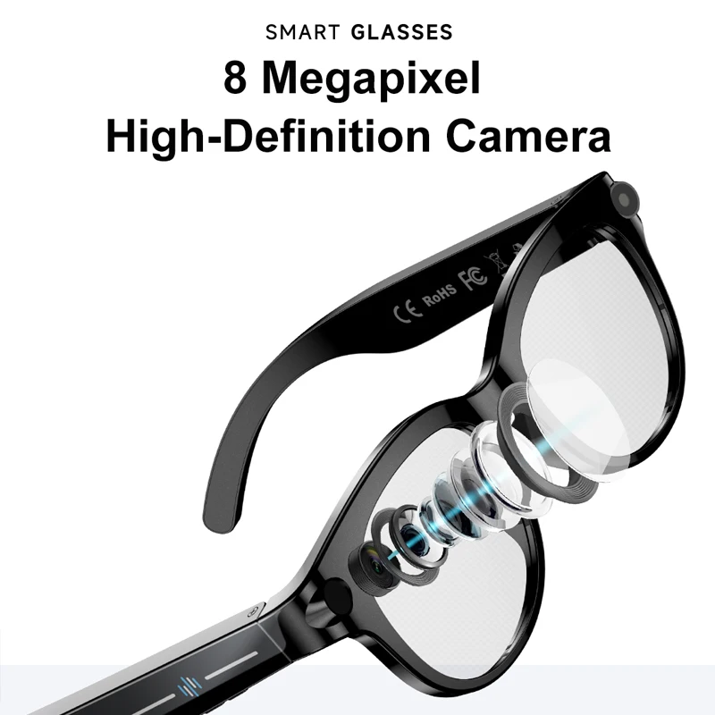 XIAOMI AI Smart Glasses 8K Afs - Smart Glasses Lens recensie en prijs