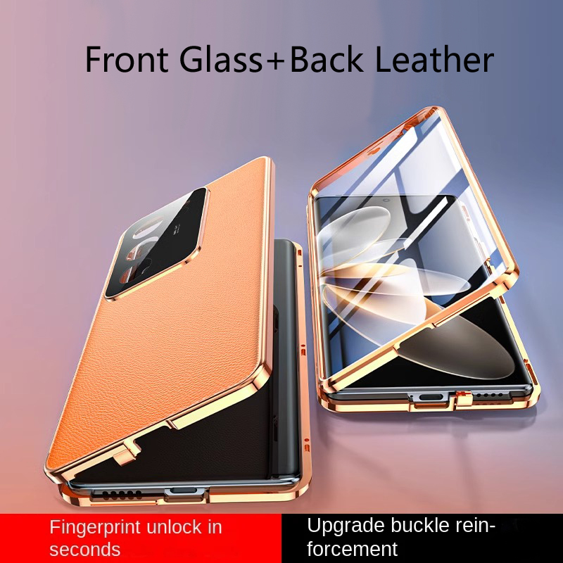 Luxe leerglas 360° °   Cover V - Realme Gt 6 recensie en prijs