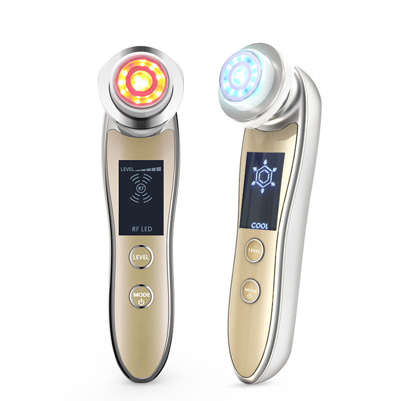 5-in-1 RF gezichtsmassager met - Galvanic Skin Sensor recensie en prijs