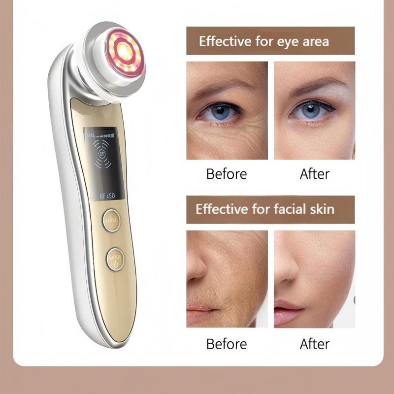 5-in-1 RF gezichtsmassager met - Galvanic Skin Sensor recensie en prijs