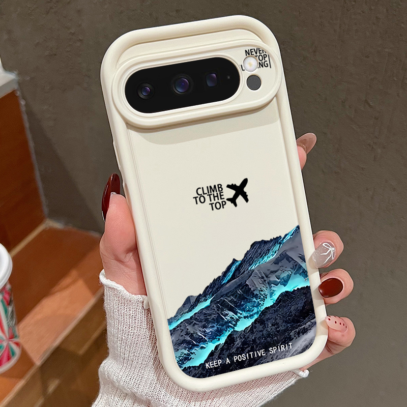 Vliegtuig Sneeuw Berg Patroon  - Google Pixel 9 recensie en prijs