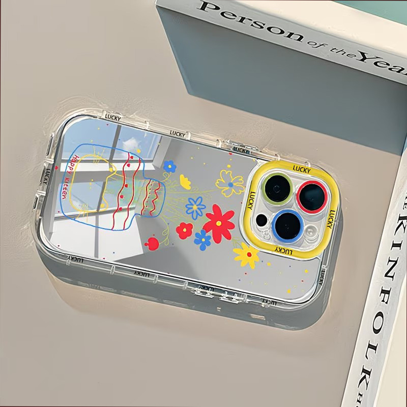Zomerse Daisy Cat Vaas Design  - Apple Iphone 15 recensie en prijs