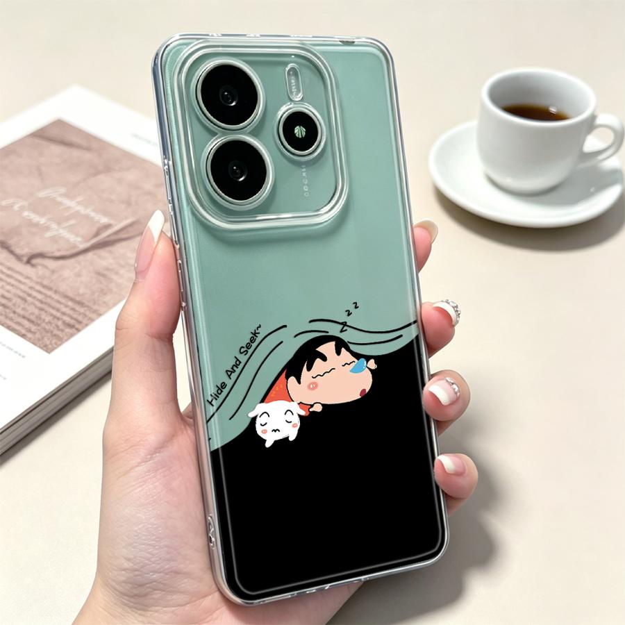 Cartoon Shin-ChanS zachte tele - Xiaomi Redmi Note 14 recensie en prijs