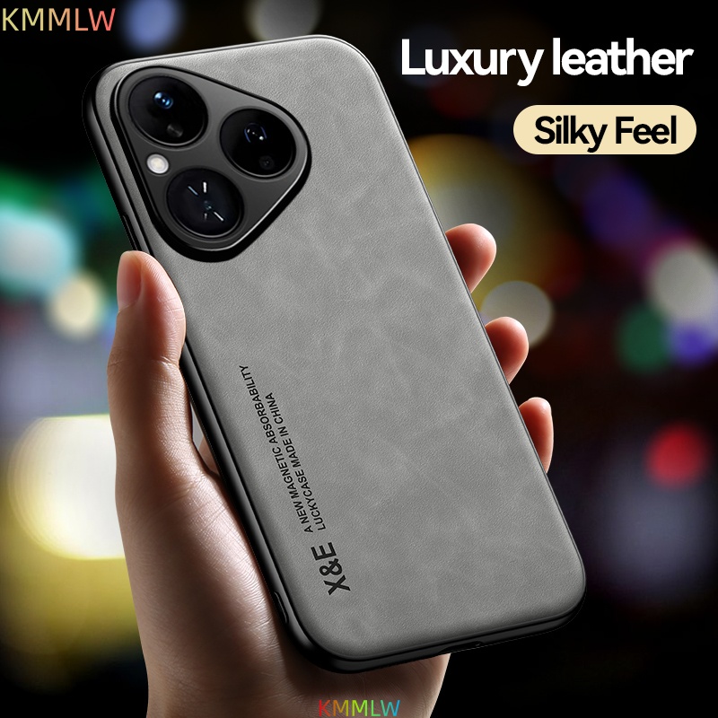 Luxe lederen hoes voor Huawei  - Huawei Pura 70 recensie en prijs